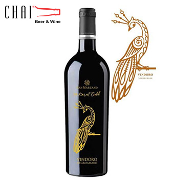 VINDORO 24 Kara Gold 15%vol/Rượu vang Ý nhập khấu